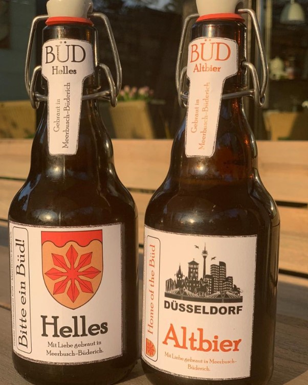 Helles und Altbier in der Flasche
