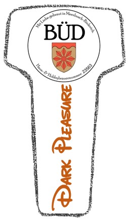 Dark Pleasure Halsetikett