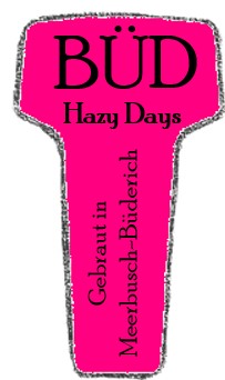 Halsetikett Hazy Days Bier Bieretikett