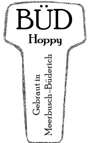 Halsetikett Hoppy Helles Bieretikett