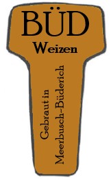Halsetikett Weizen dunkel Bieretikett